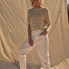 158910 MMKarin SS Linen Knit – 161110 MMBasya Bianco Jeans