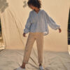159710 MMSafi Striped Linen Shirt – 161910 MMAdeline Rosita Cargo Pant (1)