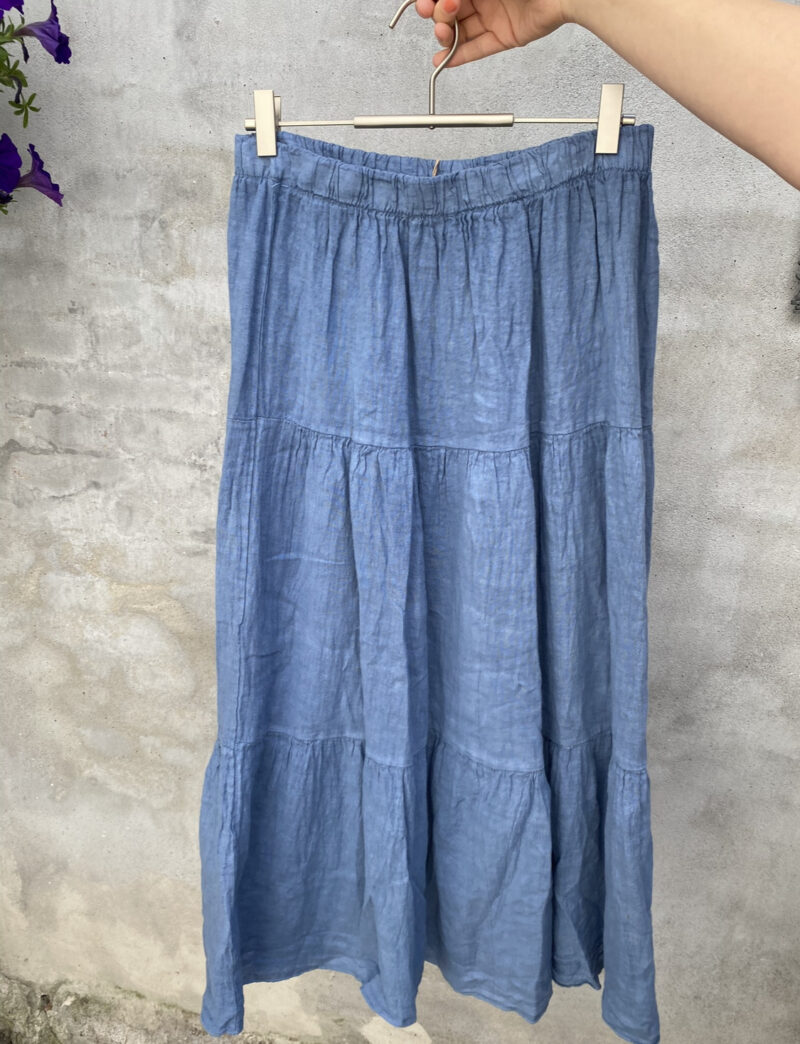 hørnederdel - jeans blue - one size
