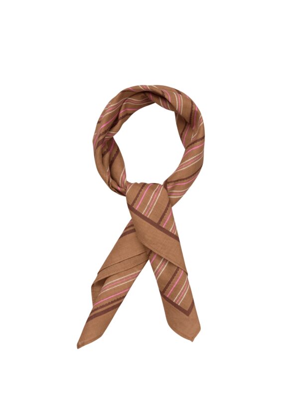 Becksöndergaard - Scallopia Striped Cotta Scarf