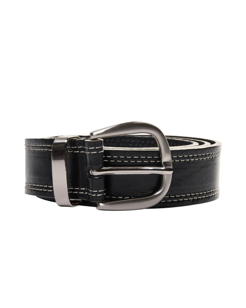 AW23-156800-801_2 MMStitch Leather Belt Black (1)