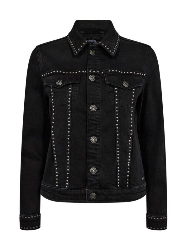 AW24-165630-801_1 MMMarly Denim Jacket Black