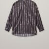 AW24-800015-786_1 MMHTrace Stripe Shirt Major Brown