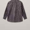 AW24-800015-786_2 MMHTrace Stripe Shirt Major Brown