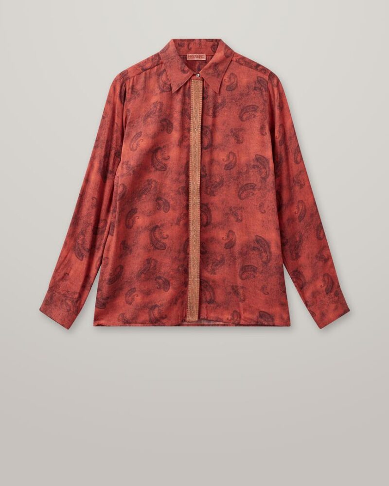 AW24-800016-788_1 MMHWill Paisley Shirt Burnt Brick