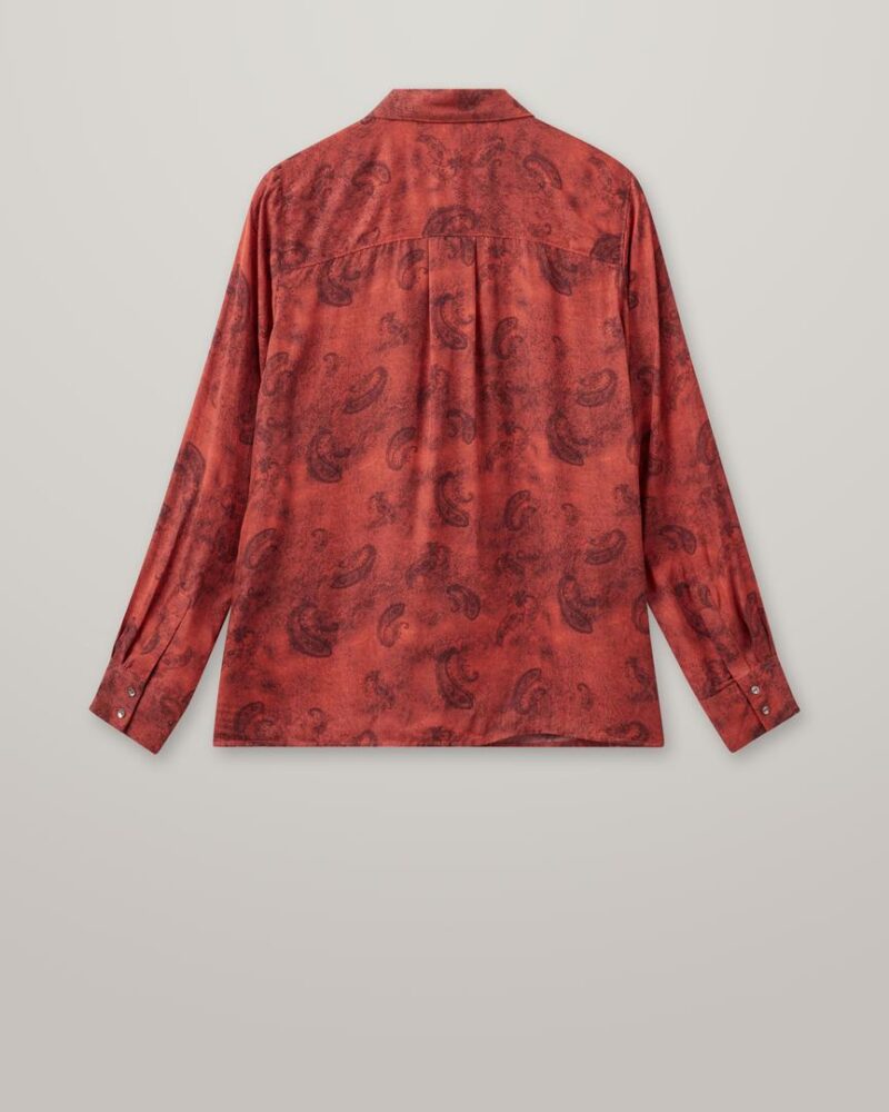 AW24-800016-788_2 MMHWill Paisley Shirt Burnt Brick