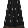 HS24-163890-801_1 MMLari Embroidery Pant Cropped Black (1)