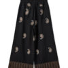 HS24-163890-801_2 MMLari Embroidery Pant Cropped Black (1)