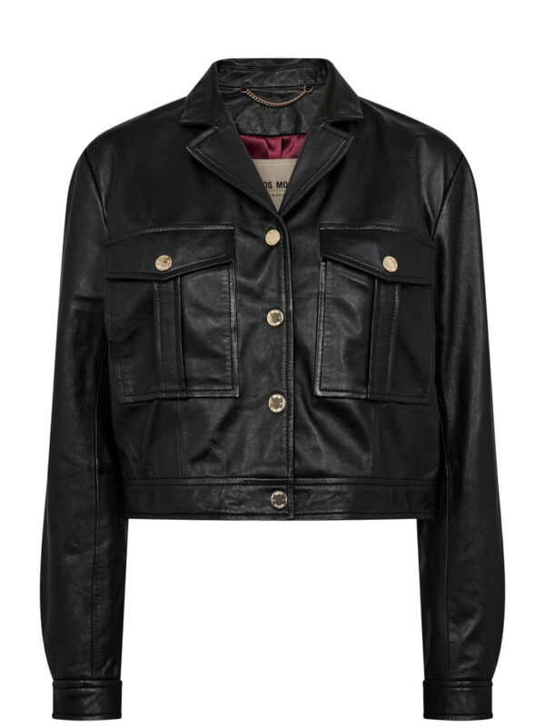 LY23-158310-801_1 MMAllyn Leather Jacket Black (1)