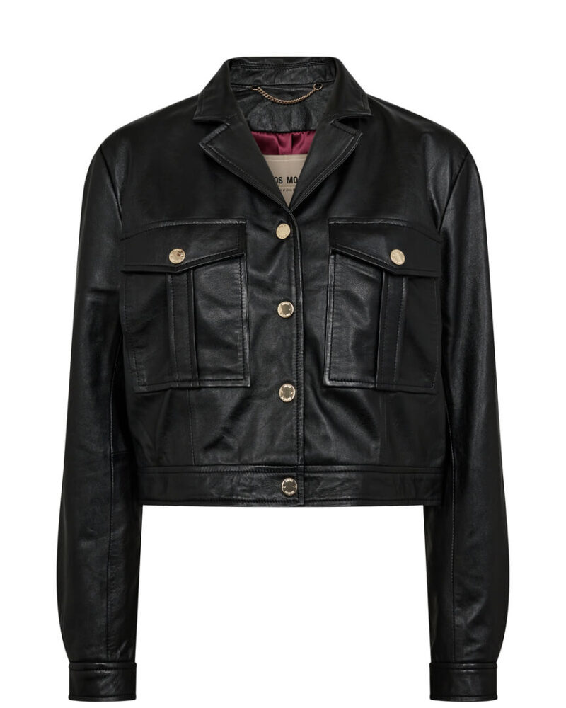 LY23-158310-801_1 MMAllyn Leather Jacket Black (1)