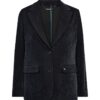 LY24-167150-447_1 MMMary Shimmer Blazer Dark Blue