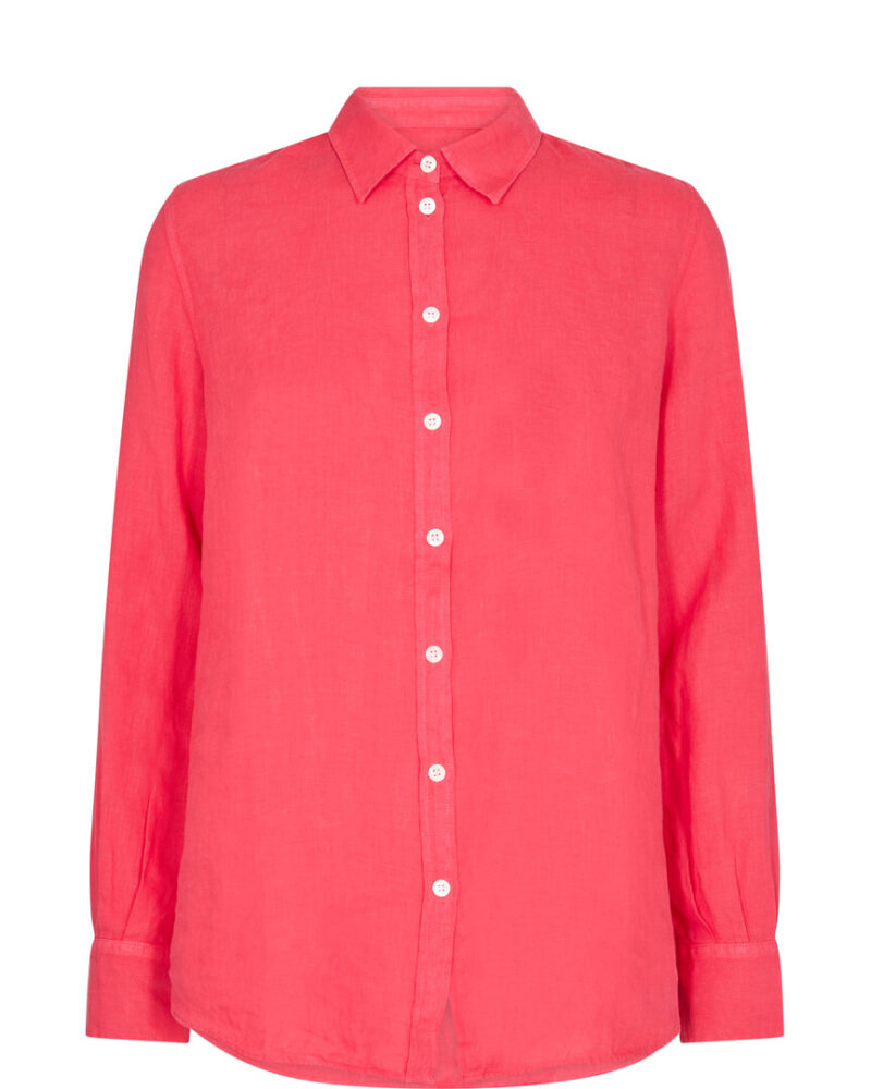 SS23-151150-296_1.Karli Linen Shirt Teaberry (1)