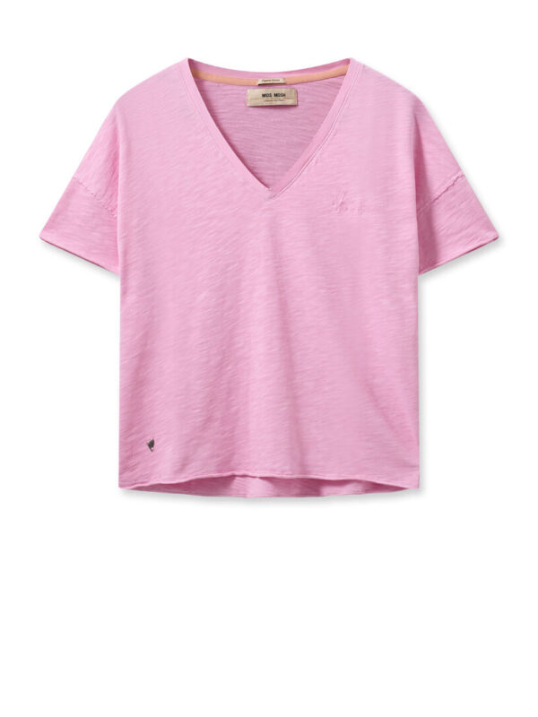 SS24-152350-258_1 MMGlory V-Ss Tee Begonia Pink (1)