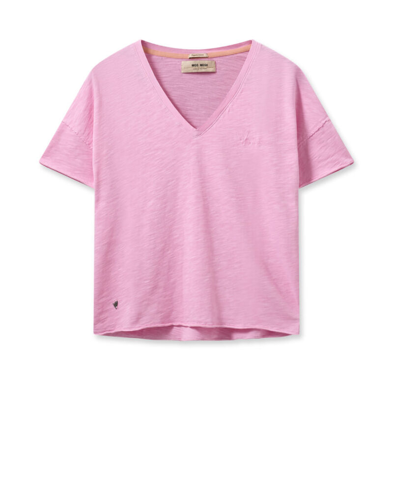 SS24-152350-258_1 MMGlory V-Ss Tee Begonia Pink (1)