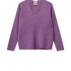 SS24-153900-257_1 MMThora V-Neck Knit Iris Orchid