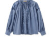 SS24-159750-765_1 MMTessa Embroidery Shirt Blue Shadow (1)